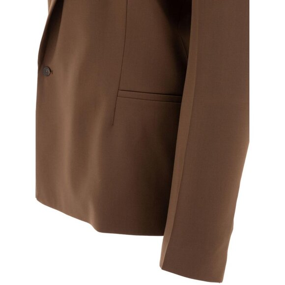 Loulou Studio Asymmetrical Wool Twill Blazer Tag Size 36 Women - Picture 4 of 4